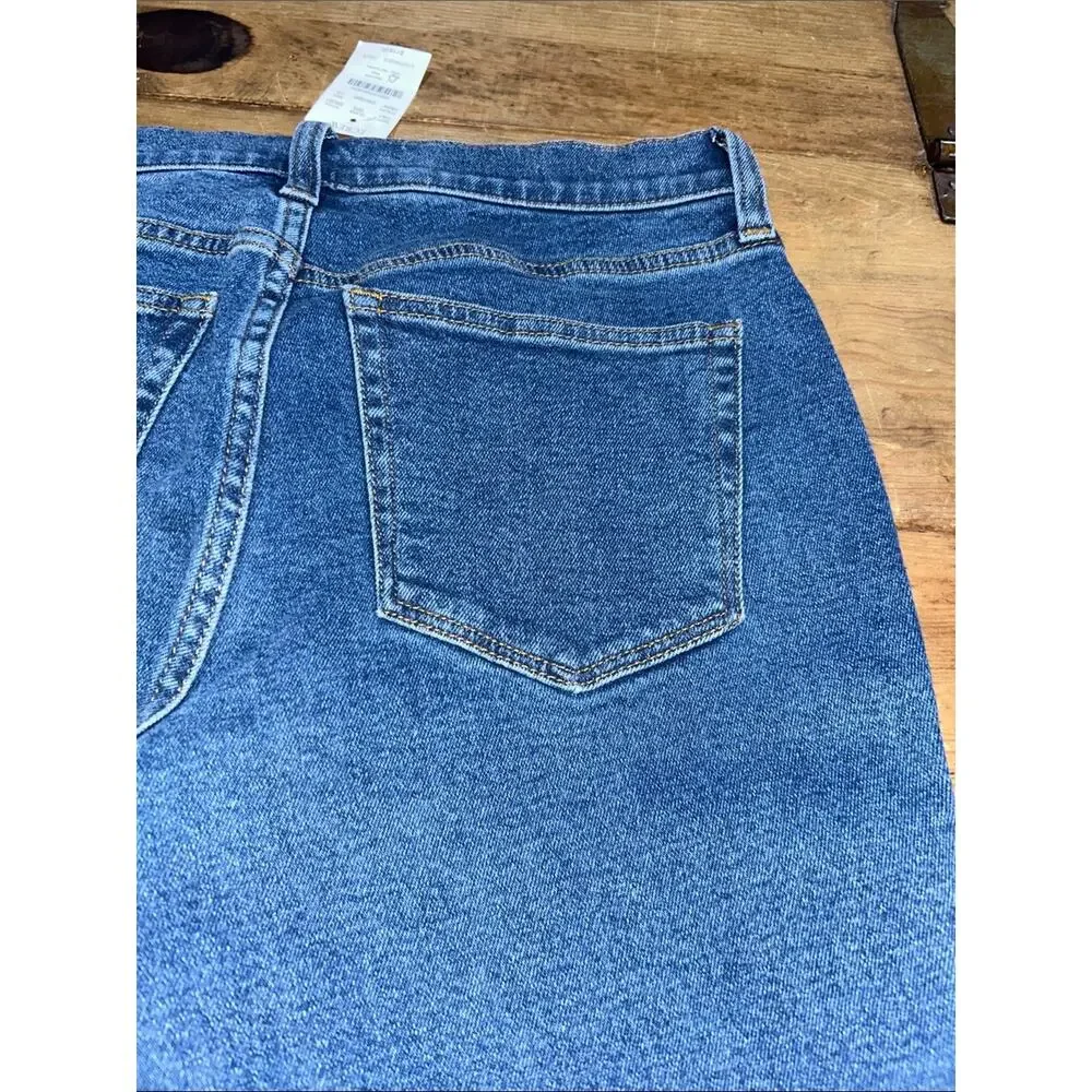 J.Crew Mid-Rise Flare Crop Jeans Women’s Size 26 All-Day Stretch Denim